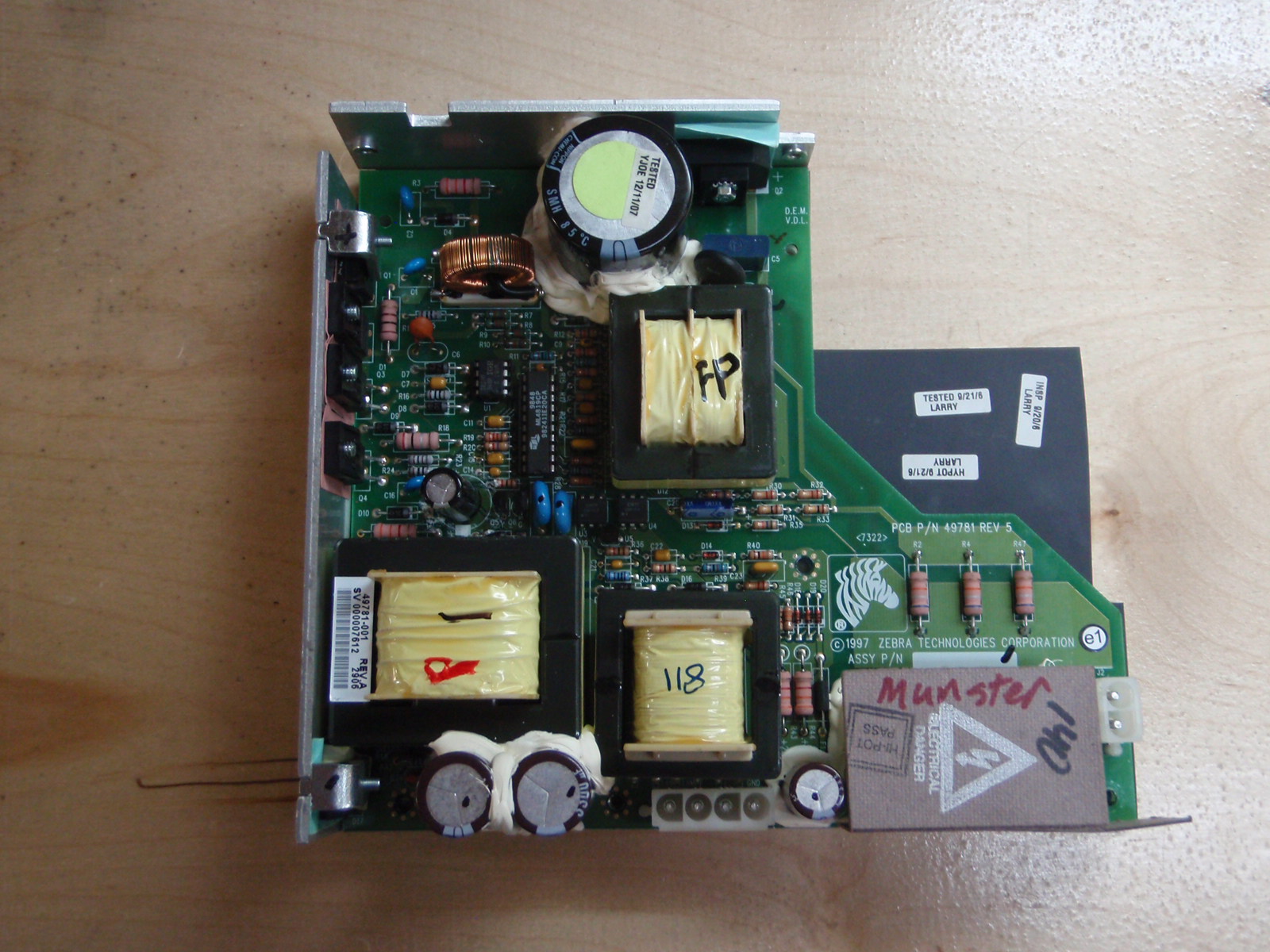 Tek B470 power supply pcb repair
